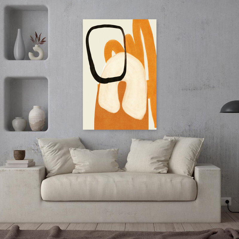 Art contemporain, art contemporain abstrait, H 36 po x l 24 po
