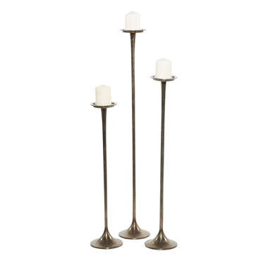 9pcs Free-Standing Floor Candle Holders Set