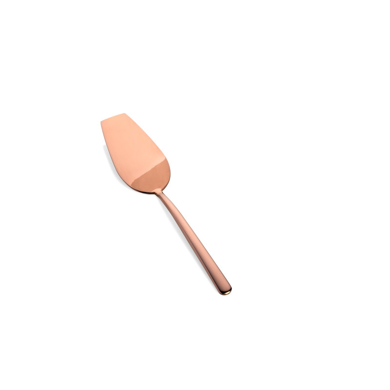 Linea Cake Server - 12 Pieces, Bronzo