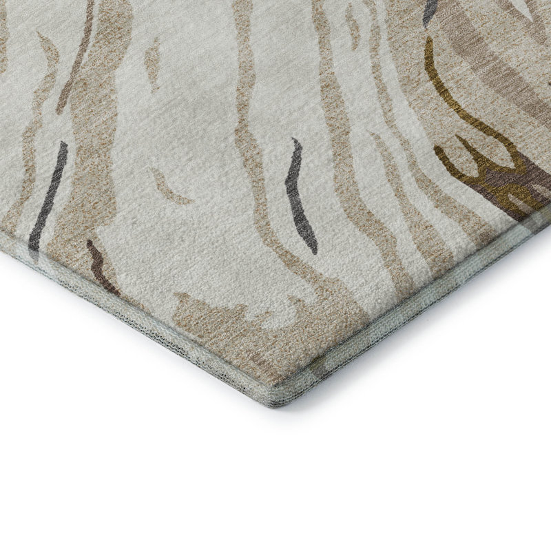 Tapis tourbillon Premium AMF1037 lavable à la machine, Rectangle 10 pi x 14 pi