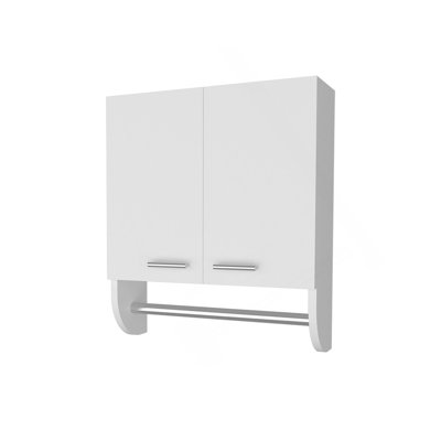 Topalian Medicine Cabinet With Towel Holder Wengue