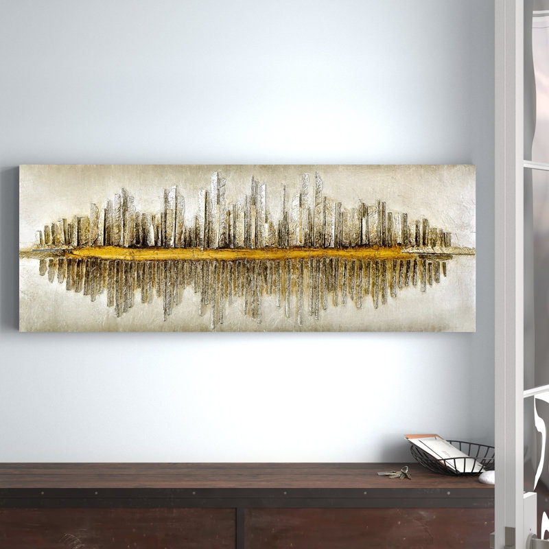 Traditional Buildings & Architecture Wall Decor on Metal