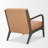 Jasiir 26'' Wide Genuine Leather Top Grain Leather Armchair
