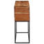 110cm Solid Wood Top Console Table