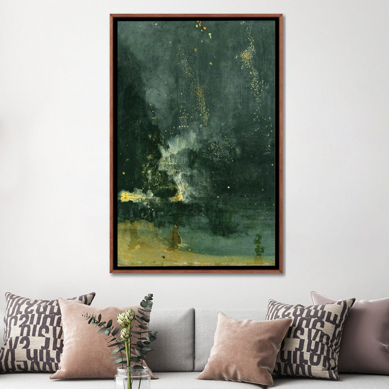 Print, 152.4 cm H x 101.6 cm W x 4.445 cm D, Classic Wood