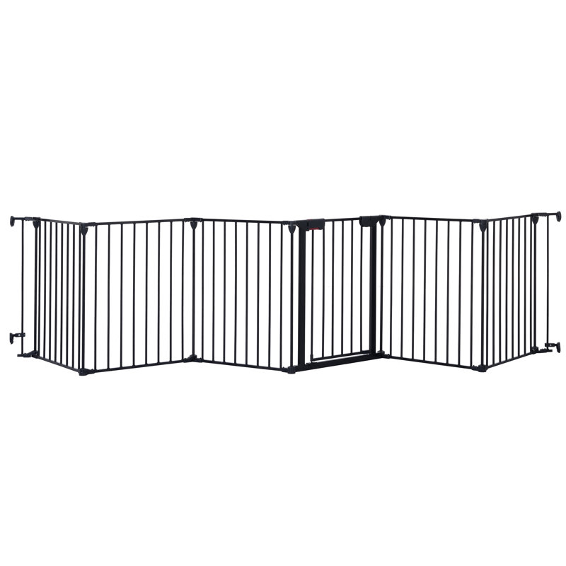Barrière de sécurité réglable 150 "pour animaux de compagnie, enfants et foyer Garth