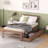 Emberlynne 35.4" Bed Frame-1550090510