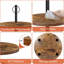 Tour à petits gâteaux en bois Tier - Assemblage facile en 15 minutes, surface lisse résistante aux taches, nettoyage facile, pour les réunions de famille, table à dessert de mariage