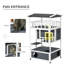 Maison pour chat d'extérieur en bois, abri pour chat avec chaton-112578033