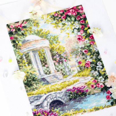 The Rotunda Counted Cross Stitch Kit by Magic Needle 210-066