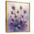 Toile avec cadre flottant or