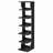 7 - Tier Narrow Vertical Shoe Rack with Hooks, a Corner Space Storage Marvel-576473987