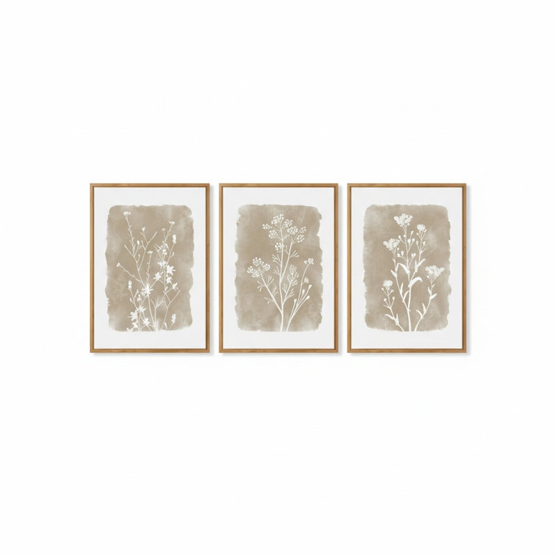 3 Piece Floater Frame Print on Canvas