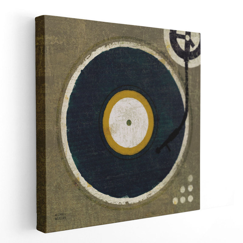 High Fidelity I - reproduction d'art sur toile, H 16 po x l 16 po