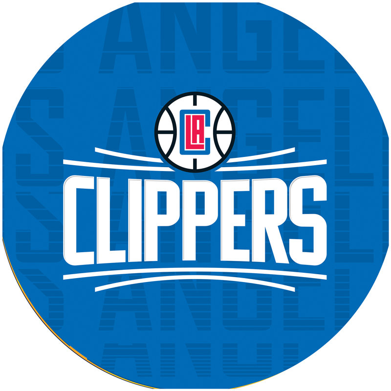 Table de bar avec repose-pieds NBA City, Clippers de Los Angeles