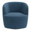Maya Swivel Chair In Boucle-199708887