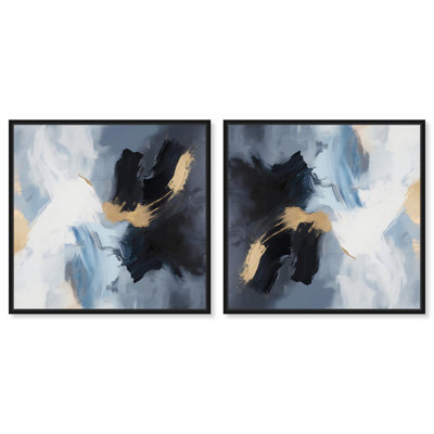Monochrome Magic Set Canvas Mancave Art by Art Remedy