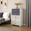 Commode à 5 tiroirs 30,7 po de largeur Bustillo