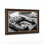 Art mural antique sur toile encadré doré pour le salon, la chambre à coucher, le bureau ou le vestibule - Décoration murale décorative avec atelier d'échecs