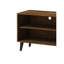 Meuble télé pour téléviseur de 63 po ou moins Amidon, avec 2 tablettes de rangement et 1 armoire, meuble télé moderne dans le salon-1419621621-1351687681
