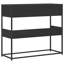 Console Table Black 90X35x80 Cm Engineered Wood-454928571