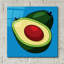 «Avocado On Blue» par Ron Magnes-2079755765