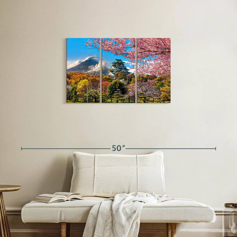 Kavia Cherry Blossoms Japan, 20" H x 33" W