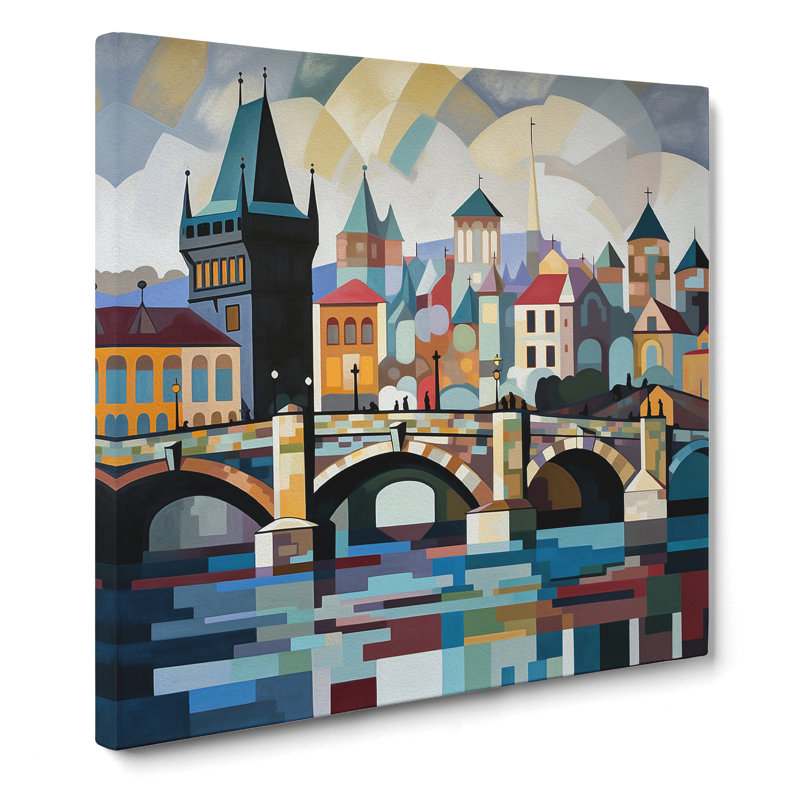 Modern Wall Art - Wrapped Canvas, 35cm H x 35cm W x 3cm D
