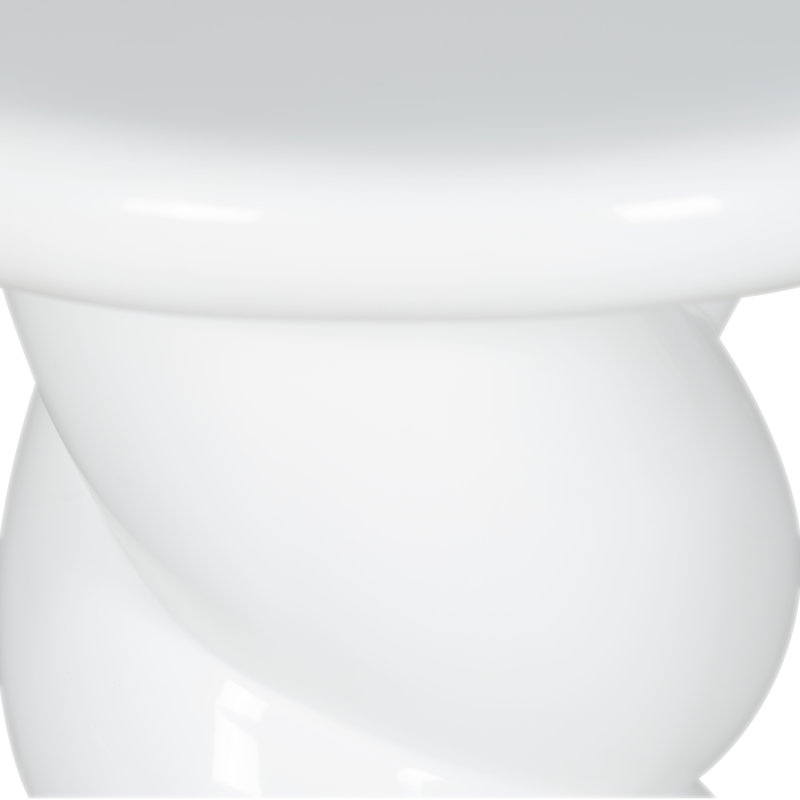 Table d'appoint Noelly, Blanc