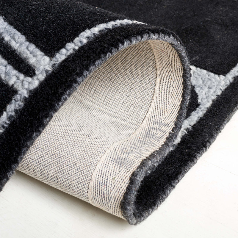 Tapis en laine Murcia, Tapis de couloir 2 pi 3 po x 8 pi