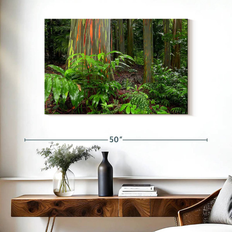 Harnek Hana Rainbow Trees, H 26 po x l 39 po