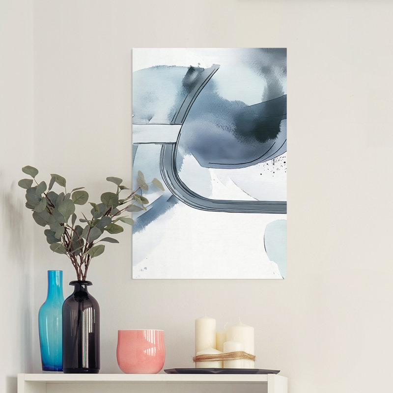 Série ABSTRACT DCCLI - Impression sur toile seulement - NON CADRE, H 18 po x l 12 po