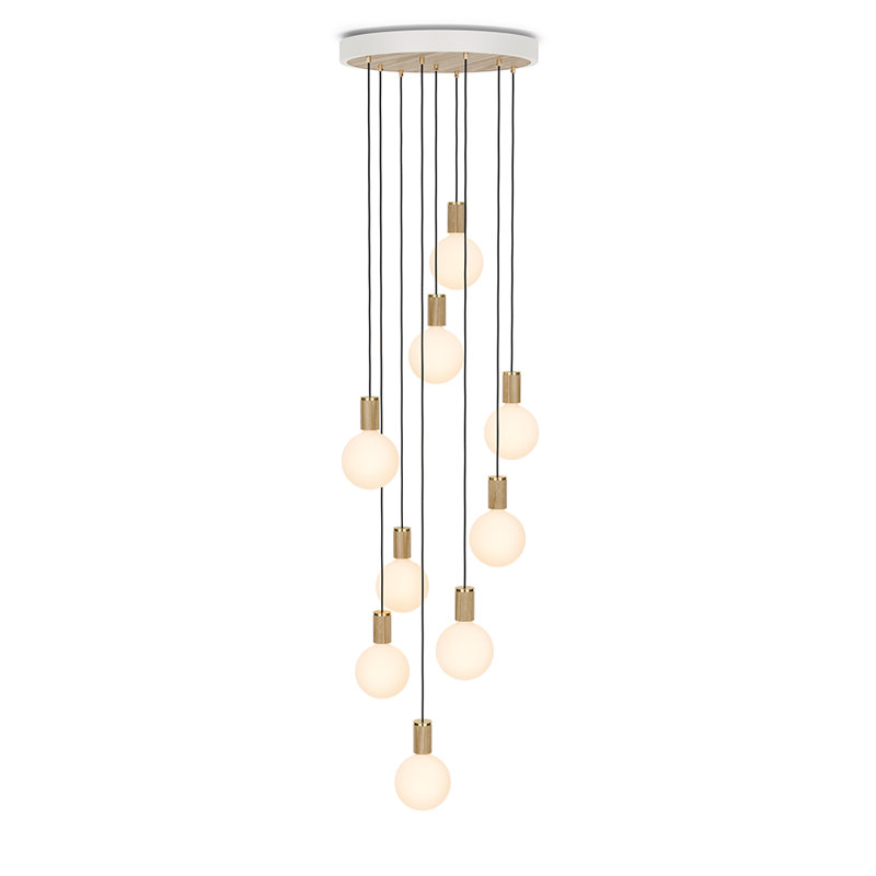 Sphere IV 9 - Light Pendant, Oak