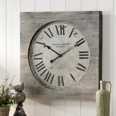 Bilel Wood Wall Clock