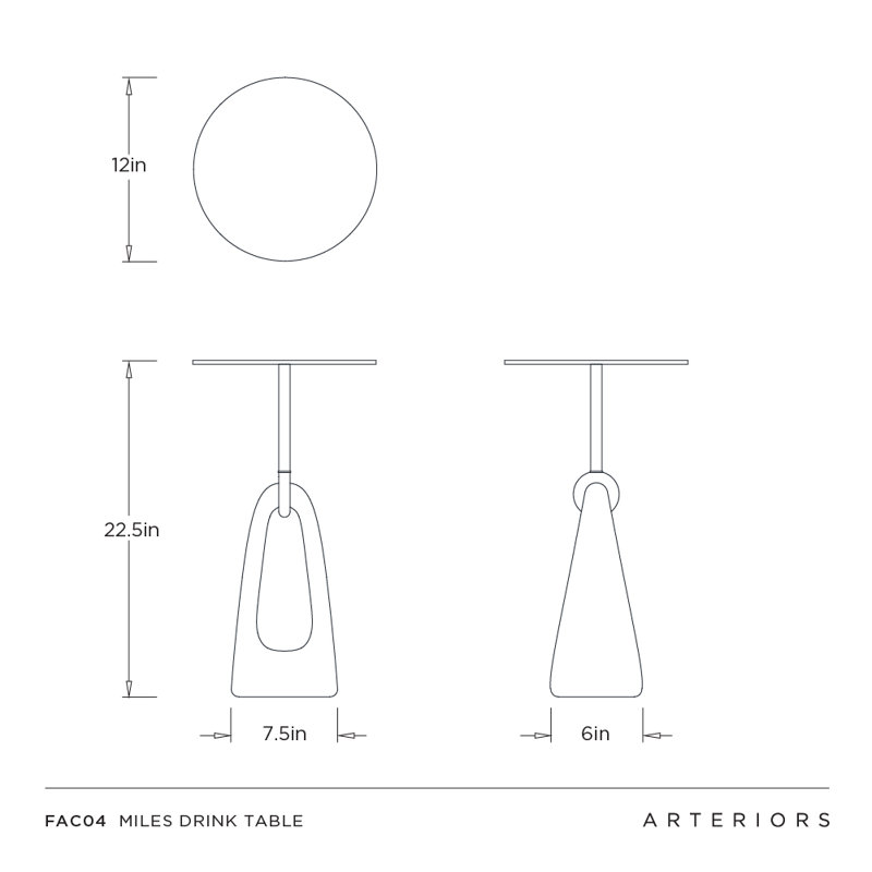 Miles Accent Table