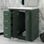 Armoire de meuble-lavabo sur pied moderne simple 30 po avec 3 tiroirs pour le rangement-1770910183