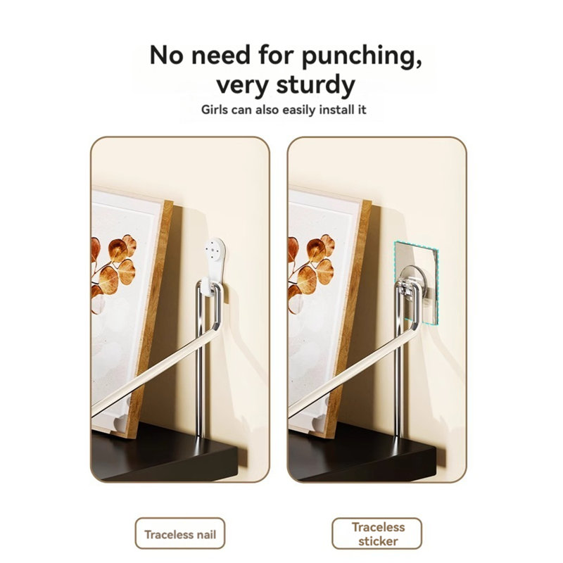 Rasla Floating Shelf, 0.5" H x 23.62" W x 7.87" D