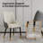 9 Pieces Dining Room Sets, Pre-Assembly Oval Dining Table Sets, Sintered Stone Tabletop Kitchen Dining Table Set With Upholstered Chairs-1157629593-1157629596-1157629598