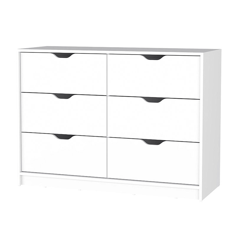 Commode 4 tiroirs, Blanc