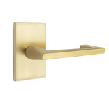 Argos Flat Passage (Hall & Closet) Door Lever with Rectangle Rosette