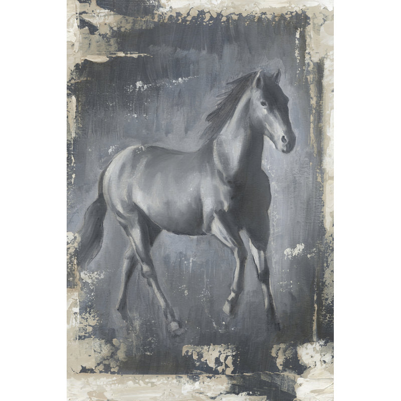 Running Stallion I by Ethan Harper - Wrapped Canvas Painting, 91cm H x 61cm W x 3.8cm D