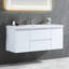 Ensemble de meuble-lavabo mural simple 48 po avec plateau en résine Altieri