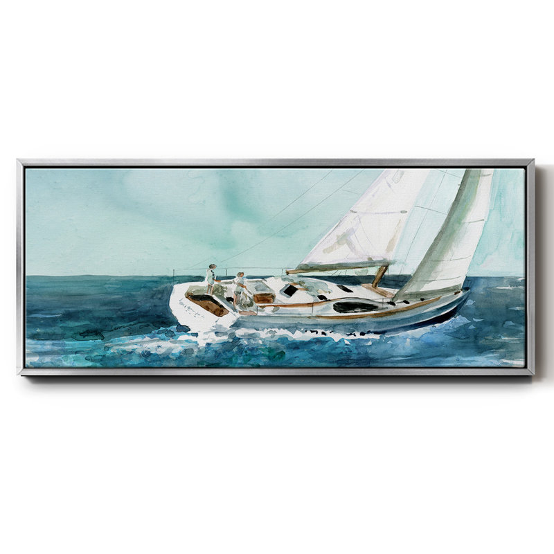 Toile Delray - toile encadrée, H 20 po x l 50 po