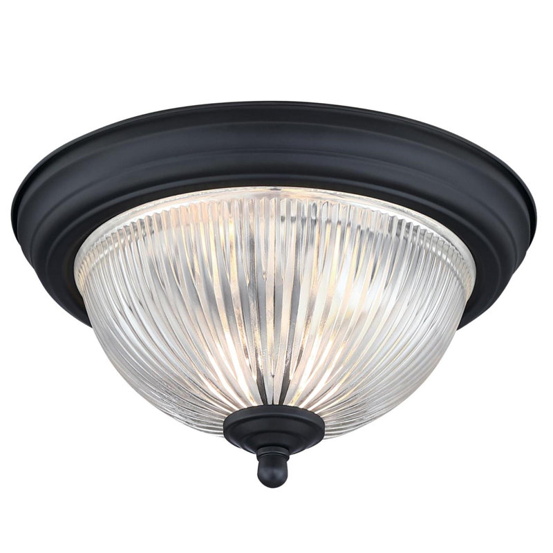 Abdurrauf Glass Flush Mount