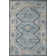 Tapis oriental gris / denim Gelo