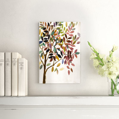 Colorful Leafy Tree - Painting