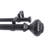 Mull Steel Adjustable Double Curtain Pole-1175883037-1175883036