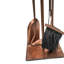 Antique Copper Fireside Companion Set H74cm W20.5cm