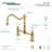 Heritage Double Handle Kitchen Faucet with optional Side Spray-82625225