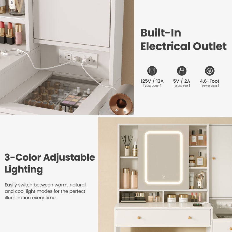 Farhadbek Vanity, White